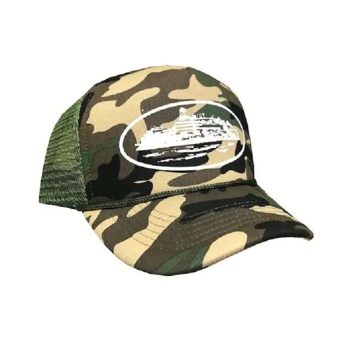 Corteiz Merch Alcatraz Trucker Camo Beanie