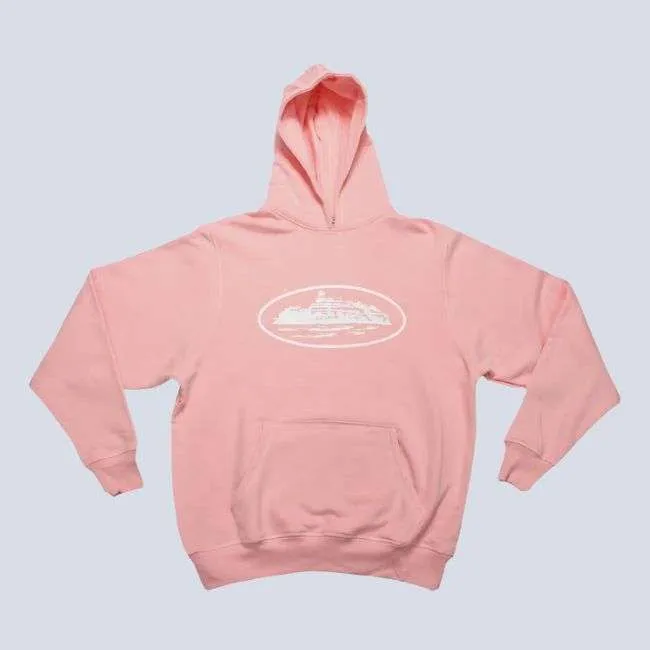 Corteiz Merch 5Starz Alcatraz Baby Pink Hoodie